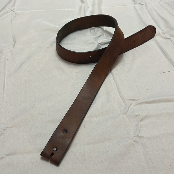 Lot of 2 Justin Leather Belts Size 34 - Picture 3 of 8